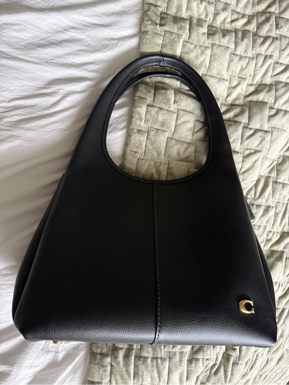 Coach Black Lana Shoulder Bag